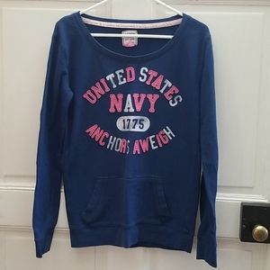 PINK United states Navy Sweater